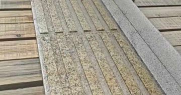 永州黄金麻盲道石 盲条