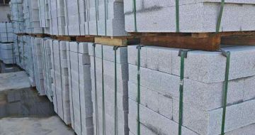 永州芝麻白路牙石，路侧石