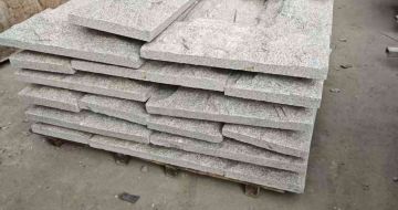 永州芝麻白蘑菇石，自然面