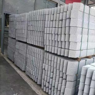 永州芝麻白树围石 树池