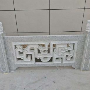 永州芝麻白河道栏杆 桥栏杆
