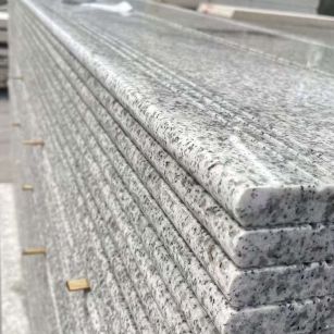 永州芝麻白楼梯踏步 花岗岩楼梯板材