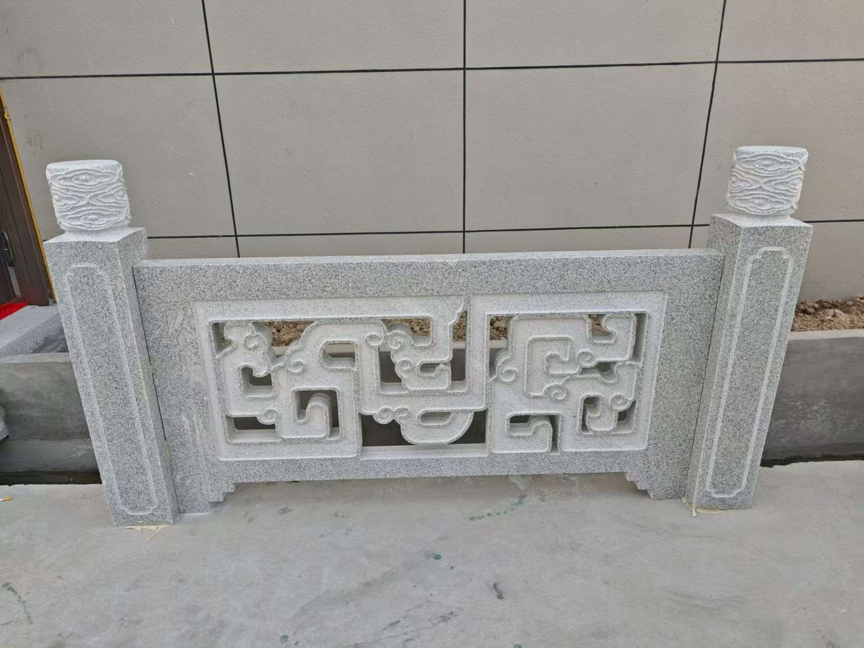 永州芝麻白河道栏杆 桥栏杆