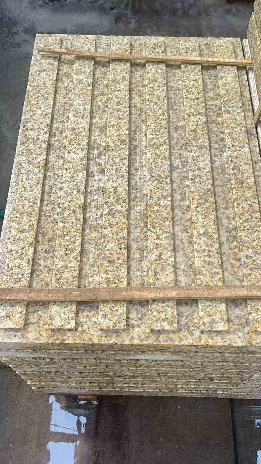 永州黄金麻盲道 石材盲道