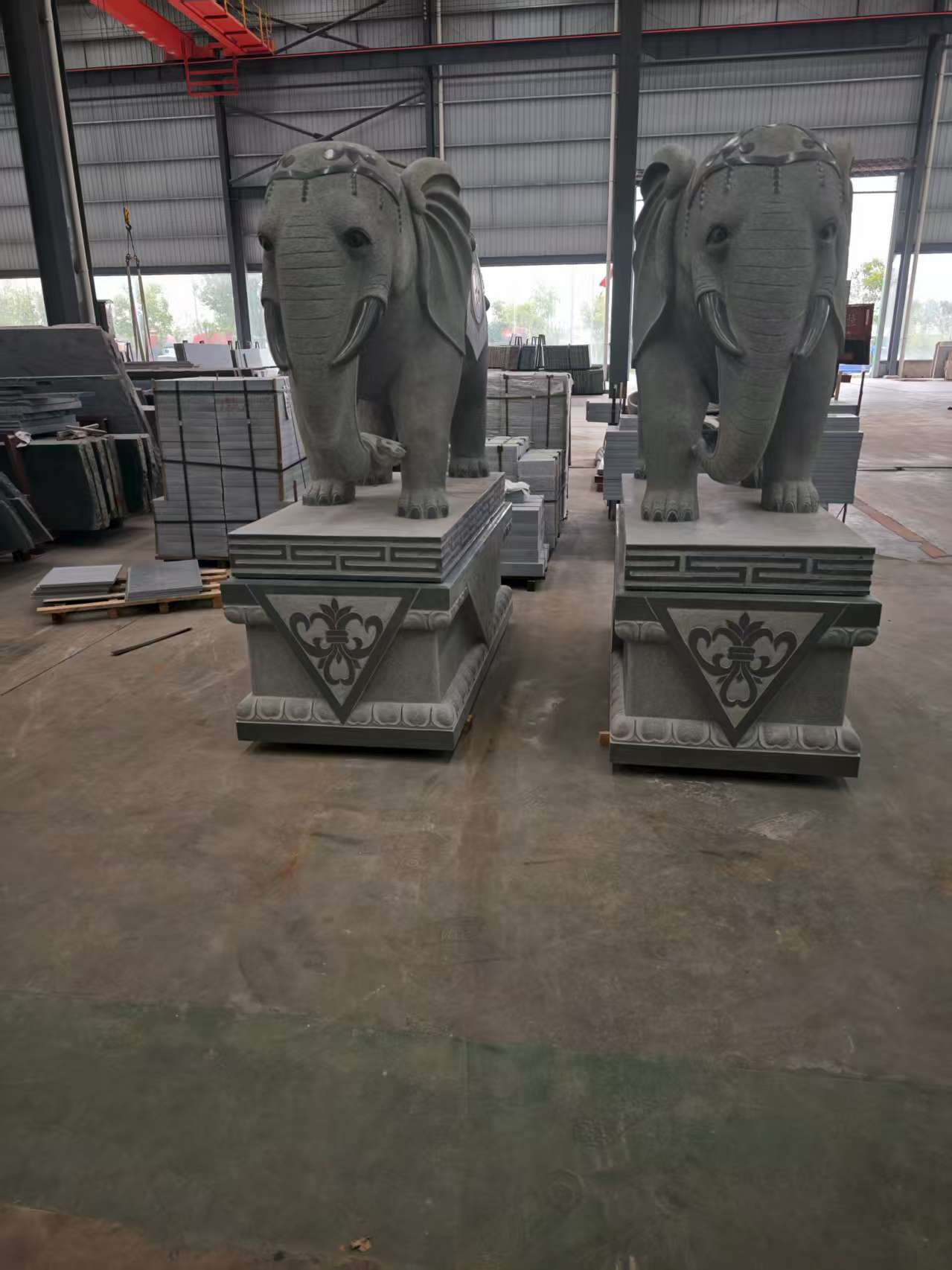 永州芝麻灰花岗岩对象 芝麻白芝麻灰大象